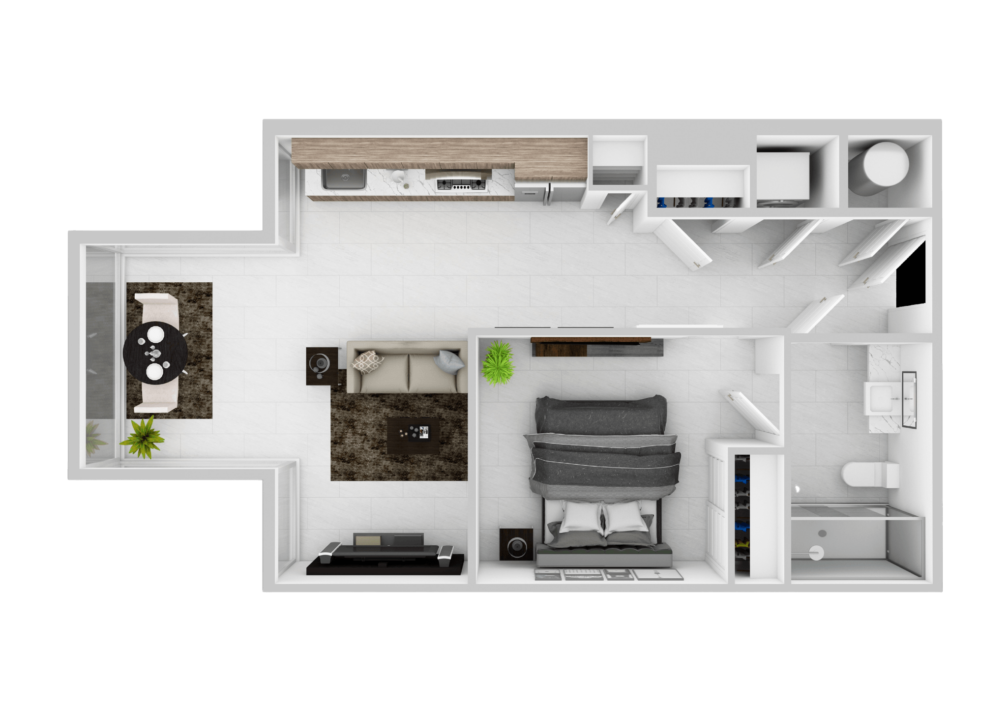 Floor plan layout diagram for A2A